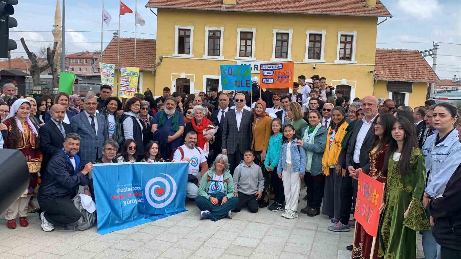 Karaman&rsquo;dan Konya&rsquo;ya Sevgi ve Barış Y&uuml;r&uuml;y&uuml;ş&uuml; d&uuml;zenlendi
