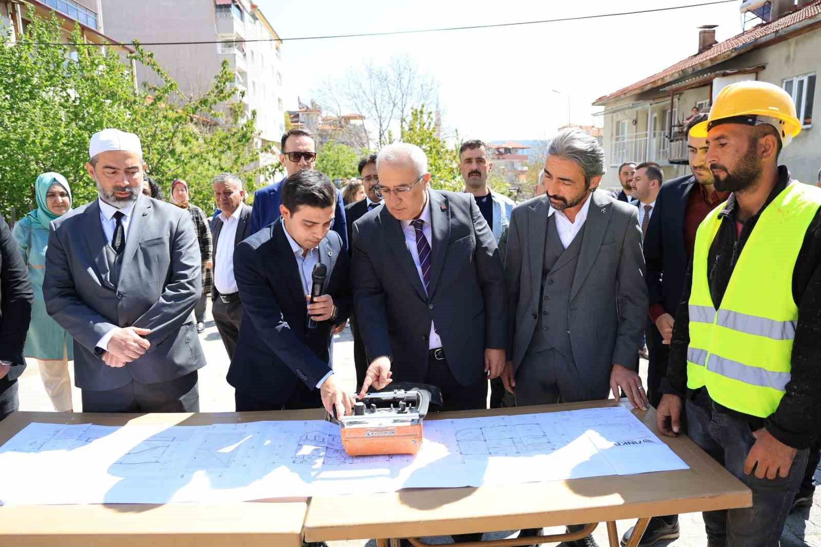 Çameli’nde yöresel ekmek fırınının temeli törenle atıldı
