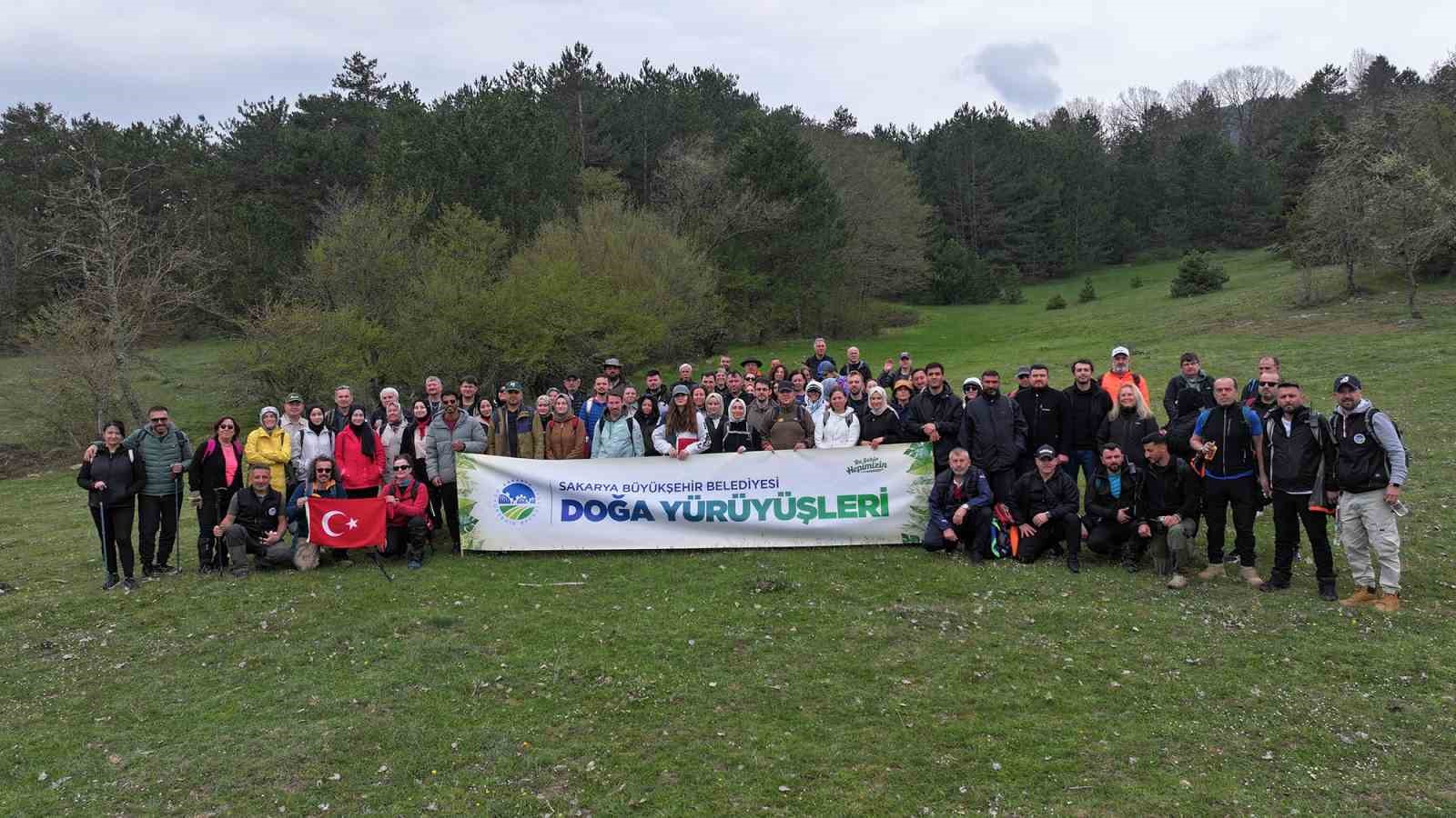 Sakarya Büyükşehir’in düzenlediği Doğa Yürüyüşleri başladı