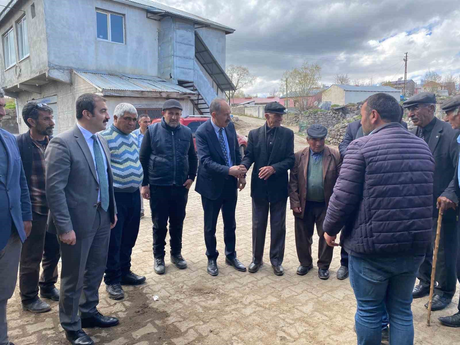 Arpaçay’da husumetli aileler barıştı