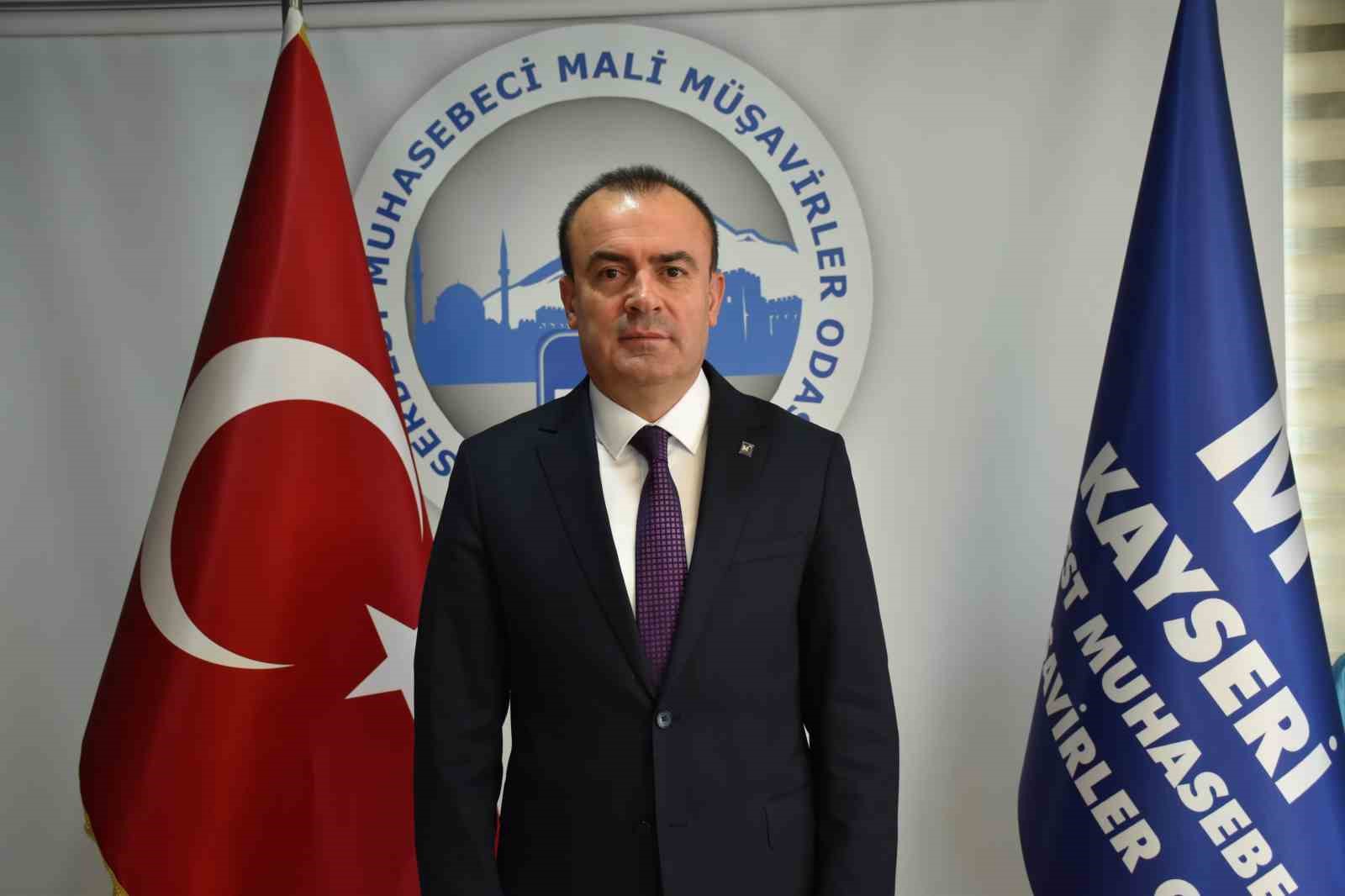 Başkan Yedikaya: "Beyannamelerin sağlıklı bir şekilde hazırlanabilmesi için zorunlu olan uzatmanın yapılmasını bekliyoruz"