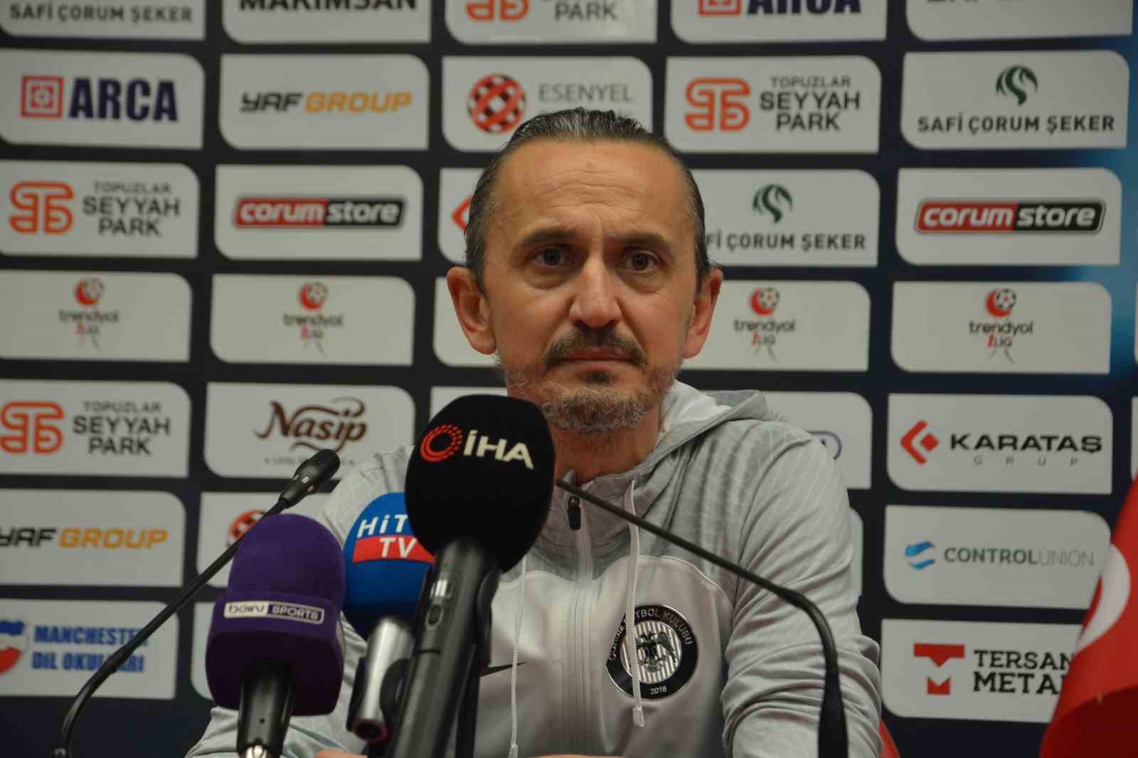 Tuncay Şanlı’nın istifa talebi Çorum FK tarafından kabul edildi