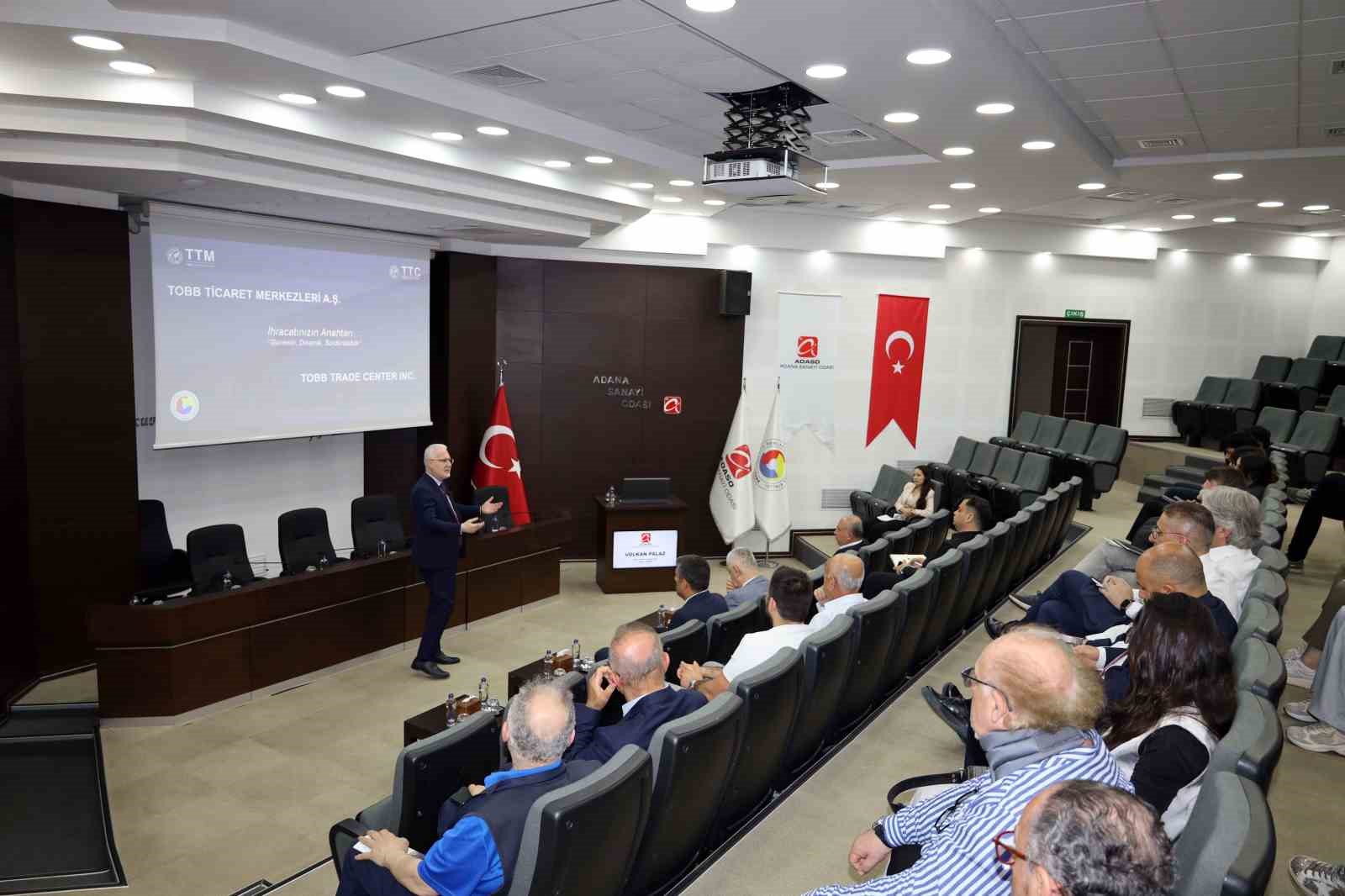 ADASO’da TOBB Şikago Ticaret Merkezi tanıtıldı