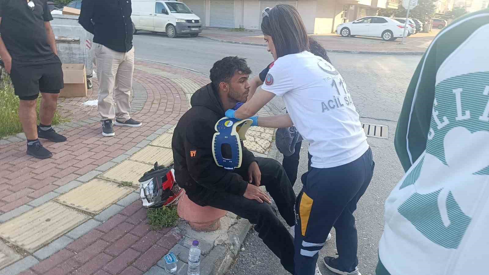 Dikkatsizlik kazaya yol a&ccedil;tı: 1 yaralı
