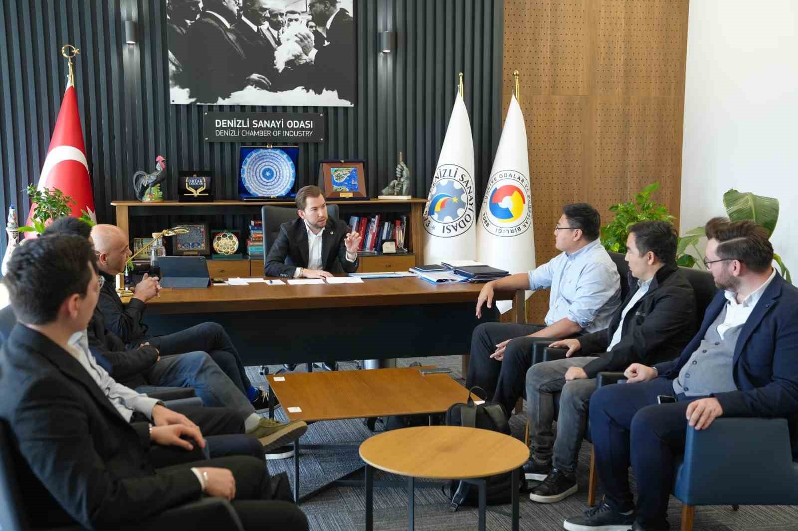 Denizli Sanayi Odası dev e-ticaret sitesi heyetini ağırladı