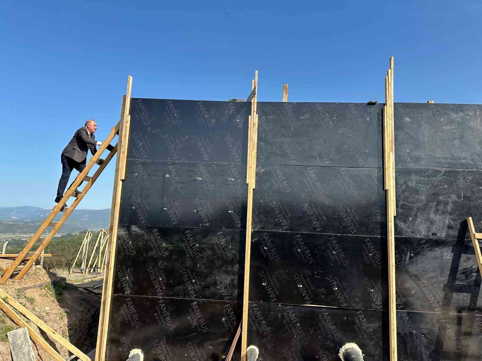 Osmaneli’de yapılan su deposu su sıkıntısını önüne geçecek