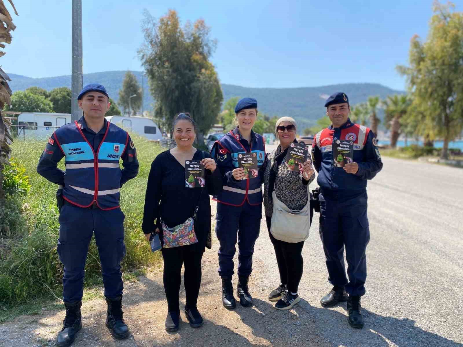 Jandarma ‘Her şey elimizde’ dedi, vatandaşları bilgilendirdi
