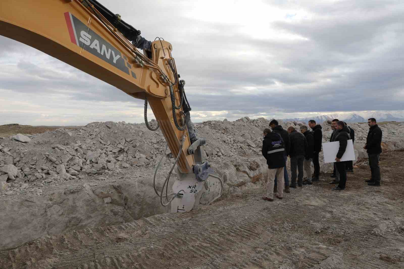 Niğde 2. OSB’de altyapı çalışmaları hızla sürüyor