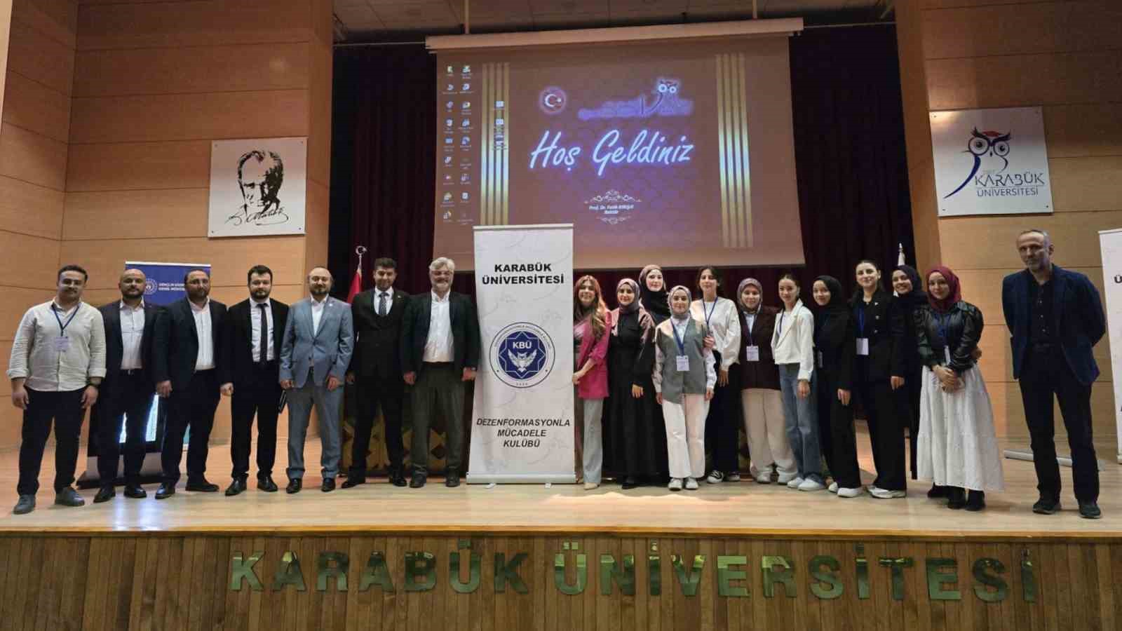 KBÜ’de dezenformasyonla mücadele çalıştayı düzenlendi