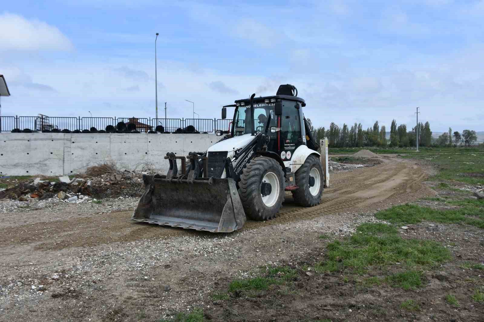 Eskişehir’in İnönü ilçesinde çalışmalar devam ediyor