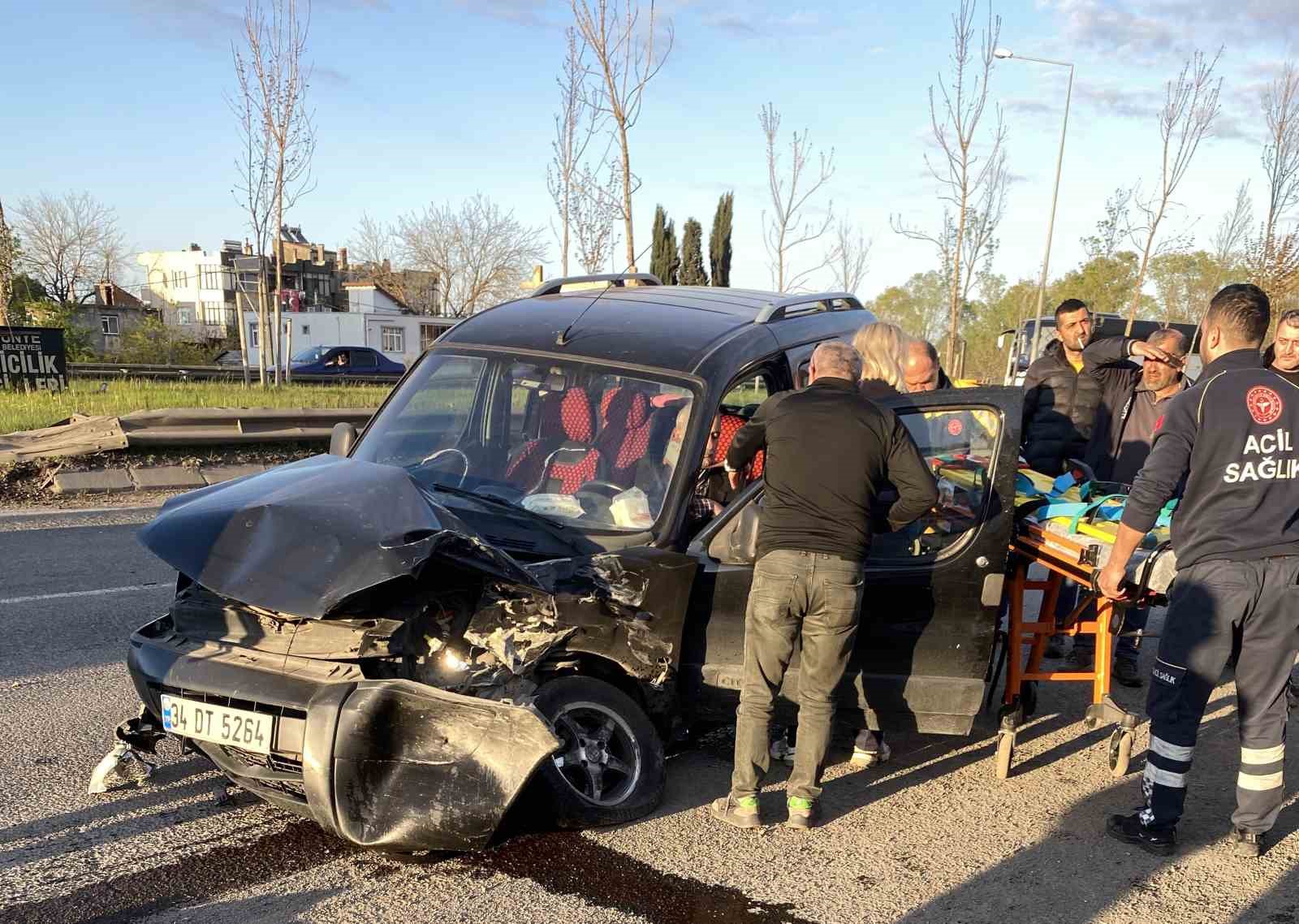 Ordu’da trafik kazası: 1 yaralı