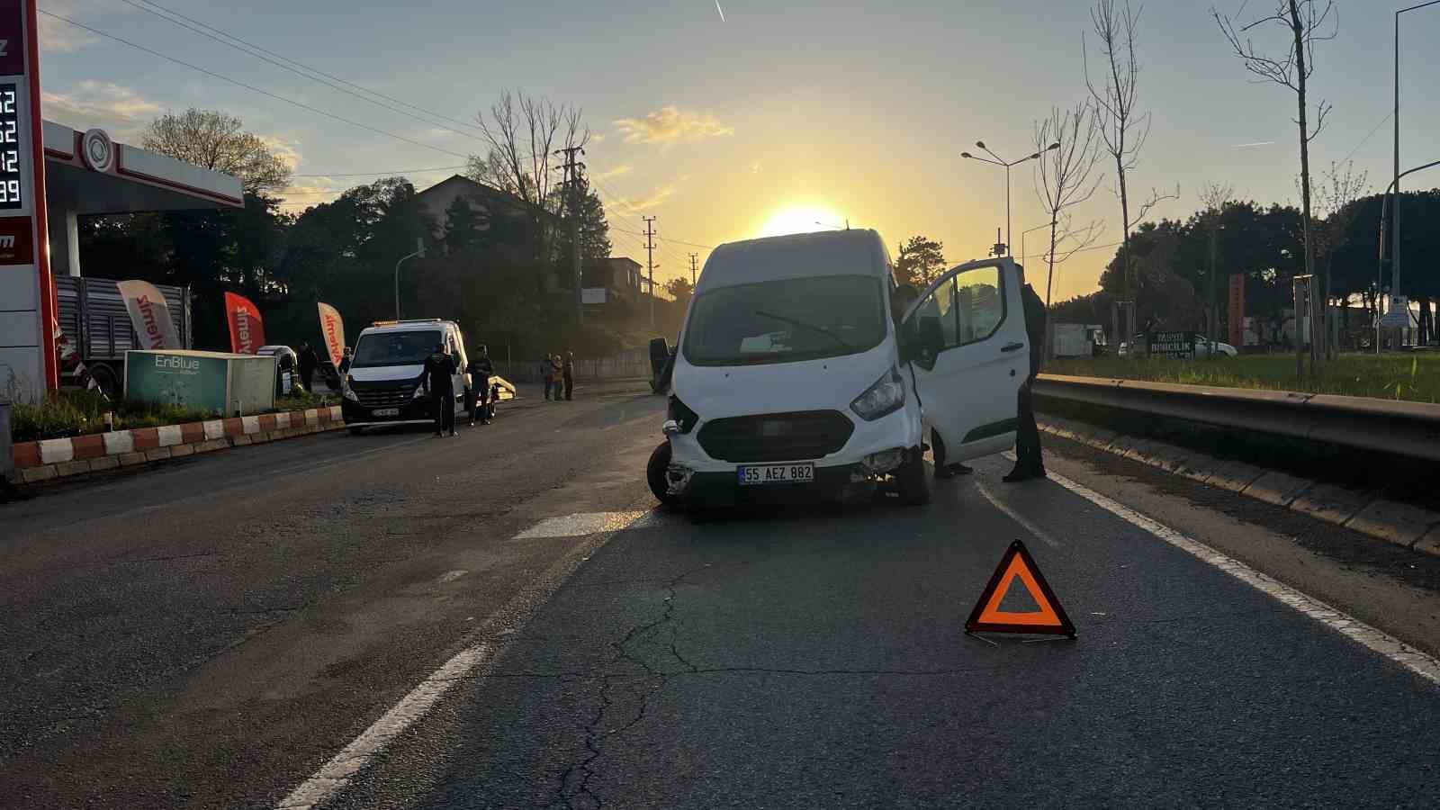 Ordu’da trafik kazası: 1 yaralı