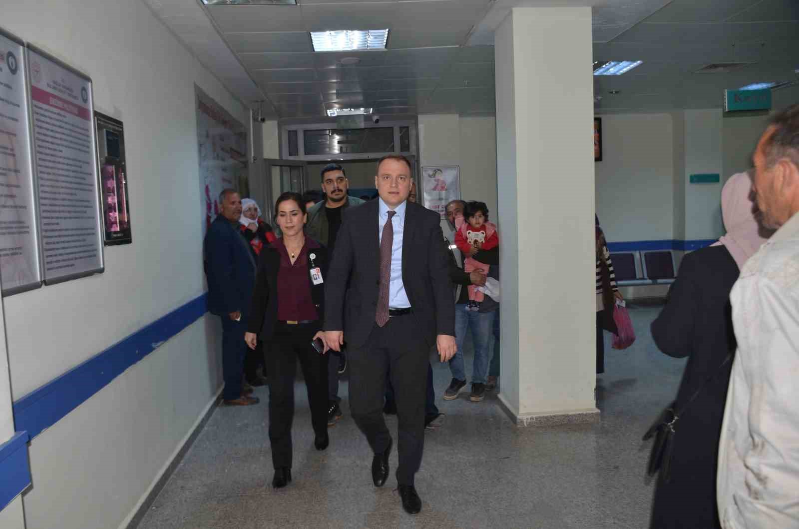 Bulanık İnsan Hakları Kurulu üyeleri hastaneyi ziyaret etti