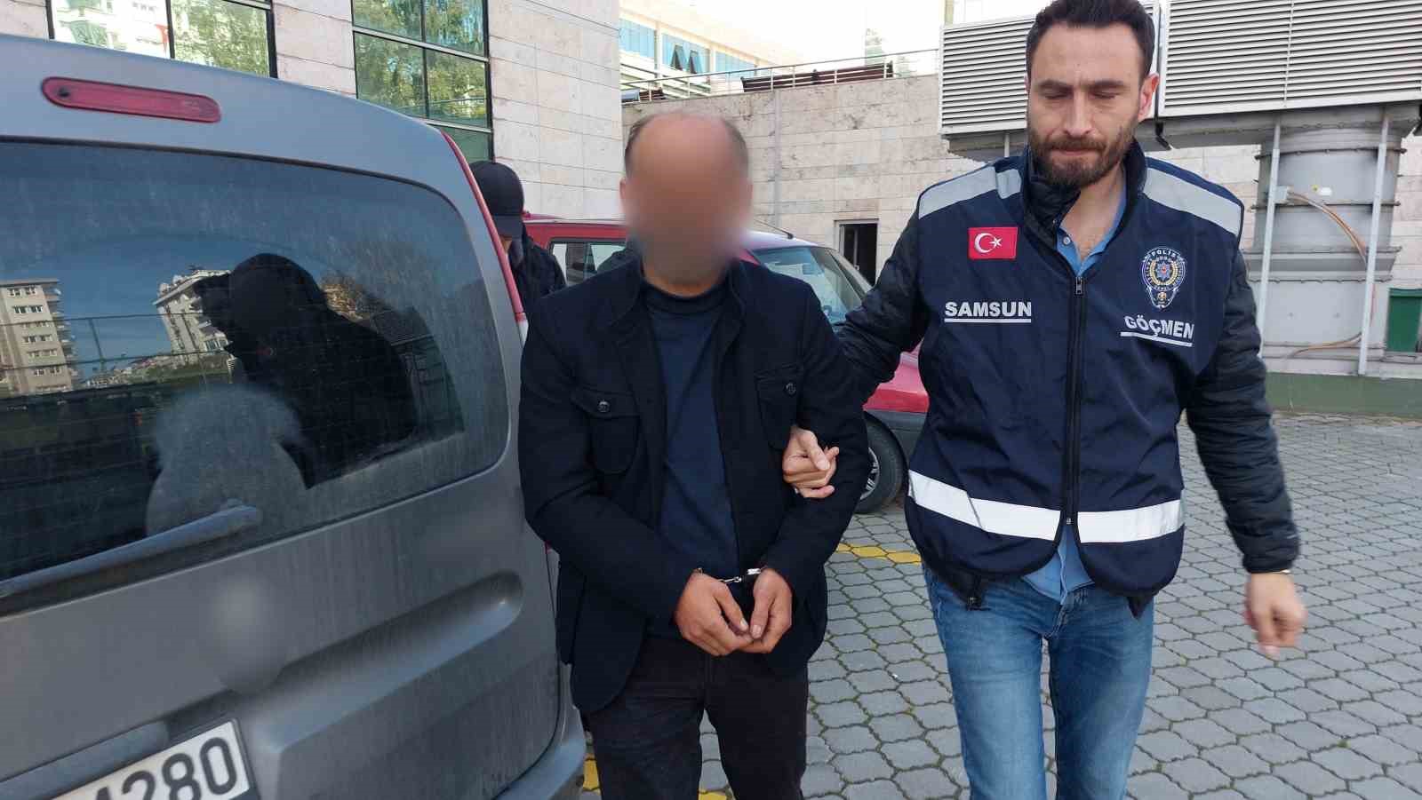 Özel taksici 10 kaçak göçmeni İstanbul’dan Rize’ye götürürken Samsun’da yakalandı