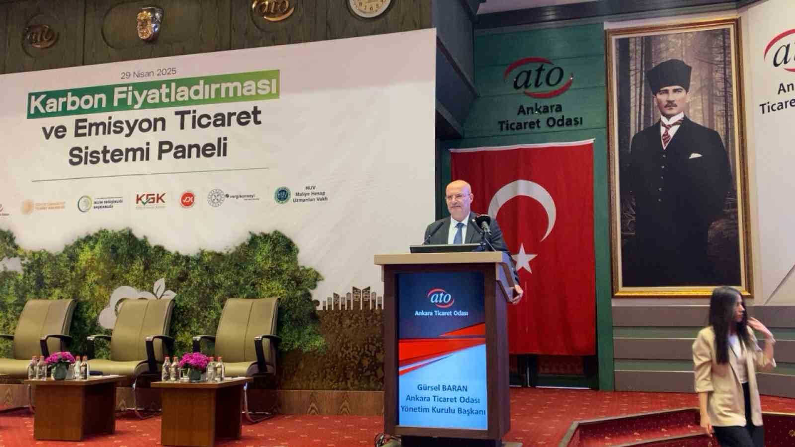 ATO Başkanı Baran: "En büyük ticaret ortağımız Avrupa Birliği"
