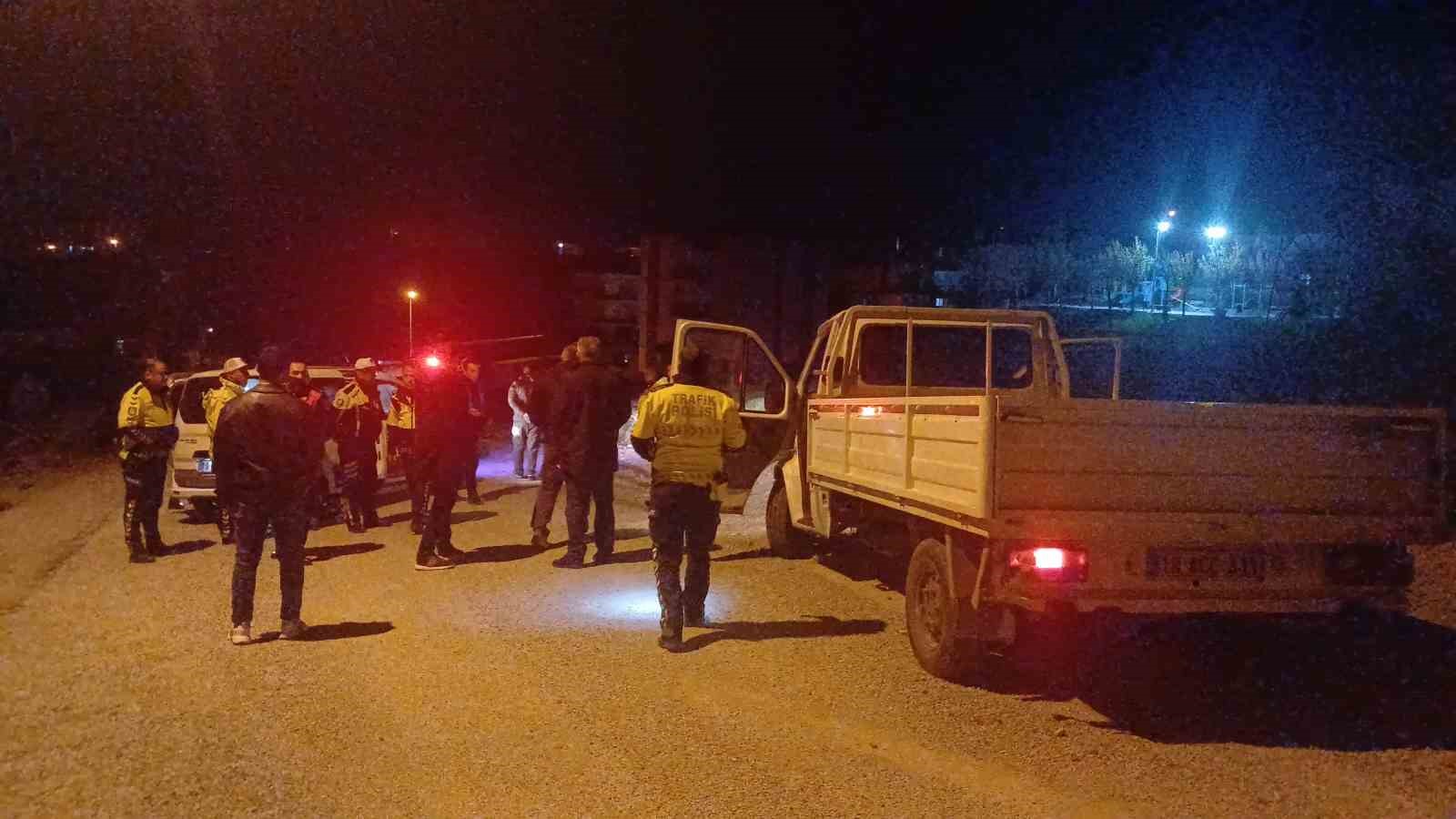 Polisin "dur" ihtarına uymayan alkollü sürücüye 35 bin lira ceza
