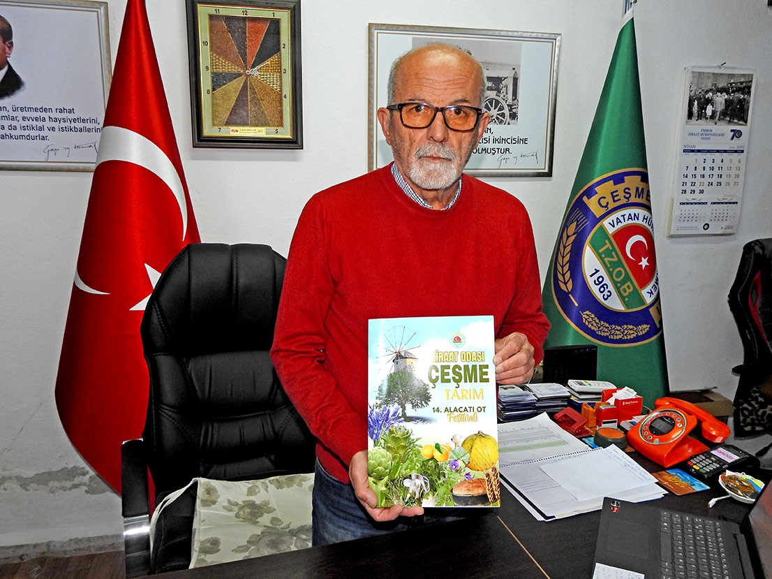 Çeşme Ziraat Odası, yerel ürünlerin tanıtımı için dergi hazırladı
