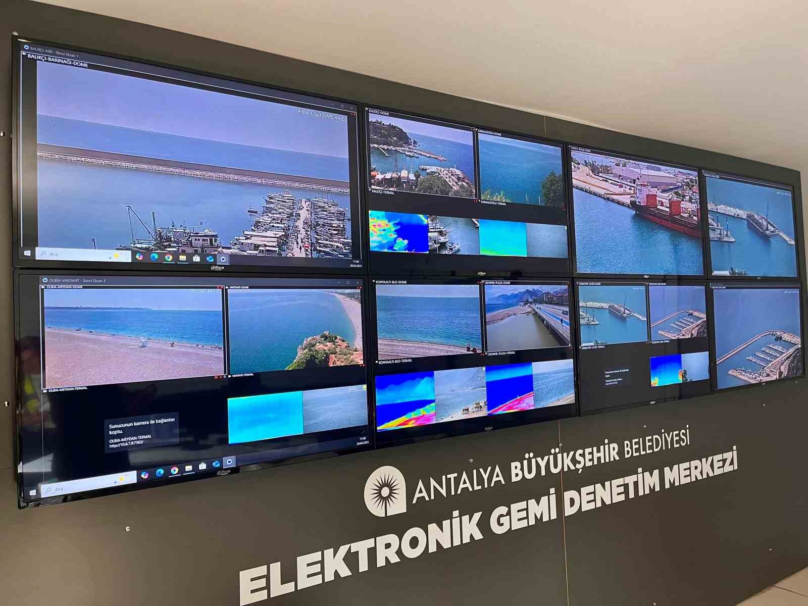 Elektronik gemi denetim sistemiyle Antalya k&ouml;rfezinde 124 gemiden ka&ccedil;ak deşarj tespit edildi

