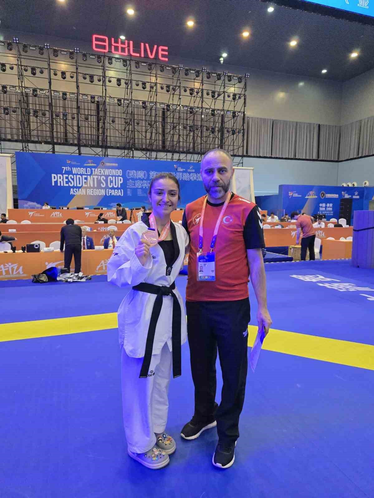 Niğdeli Sporcu Büşra Emire’den uluslararası başarı