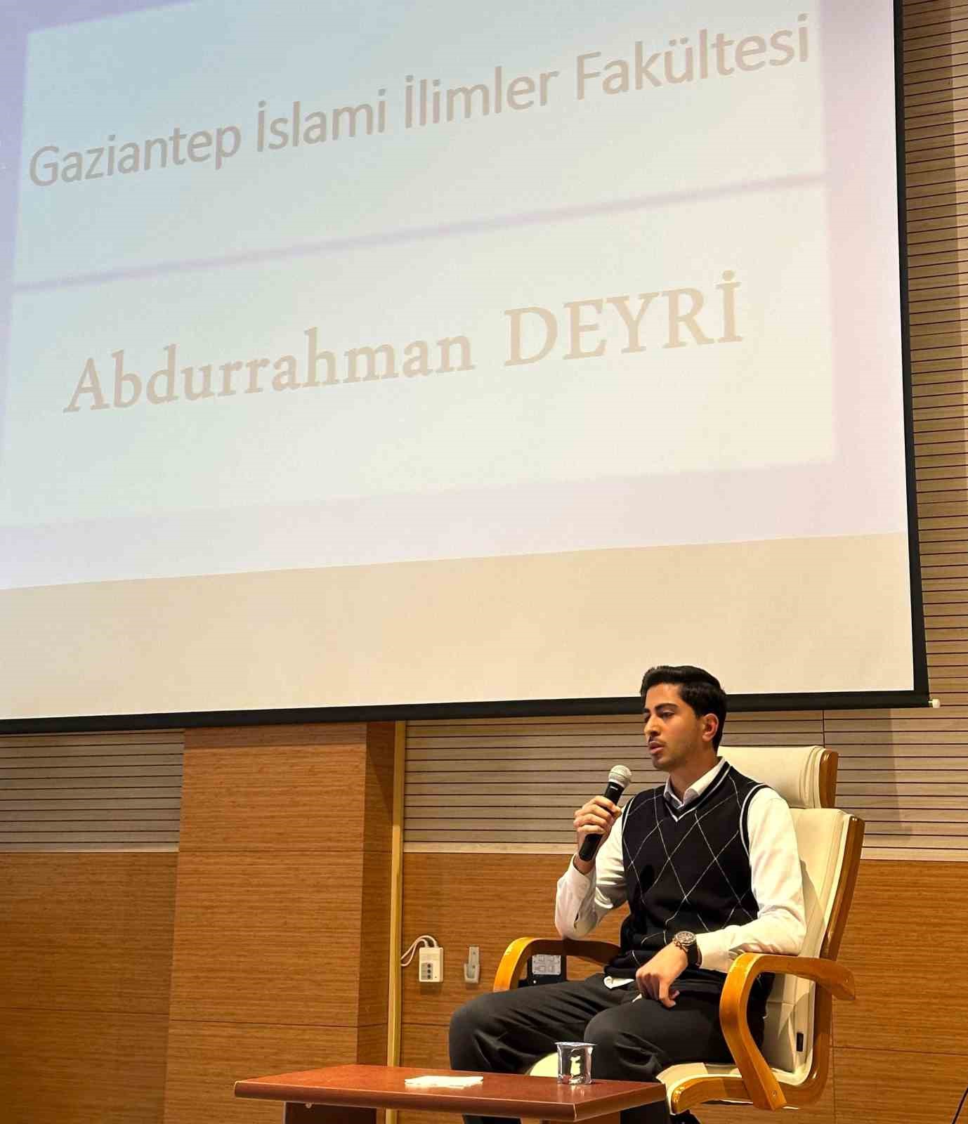 GİBTÜ öğrencisi bölge finalinde birincilik elde etti
