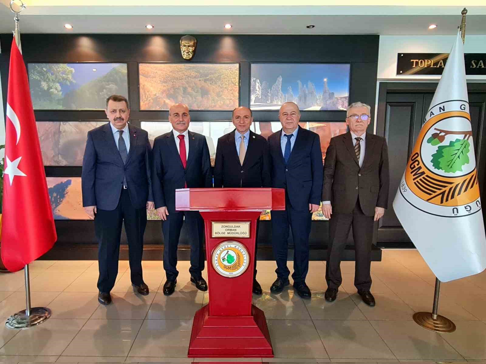 TTK Genel M&uuml;d&uuml;r&uuml; Kiraz&rsquo;dan B&ouml;lge M&uuml;d&uuml;r&uuml; Keskin&rsquo;e ziyaret
