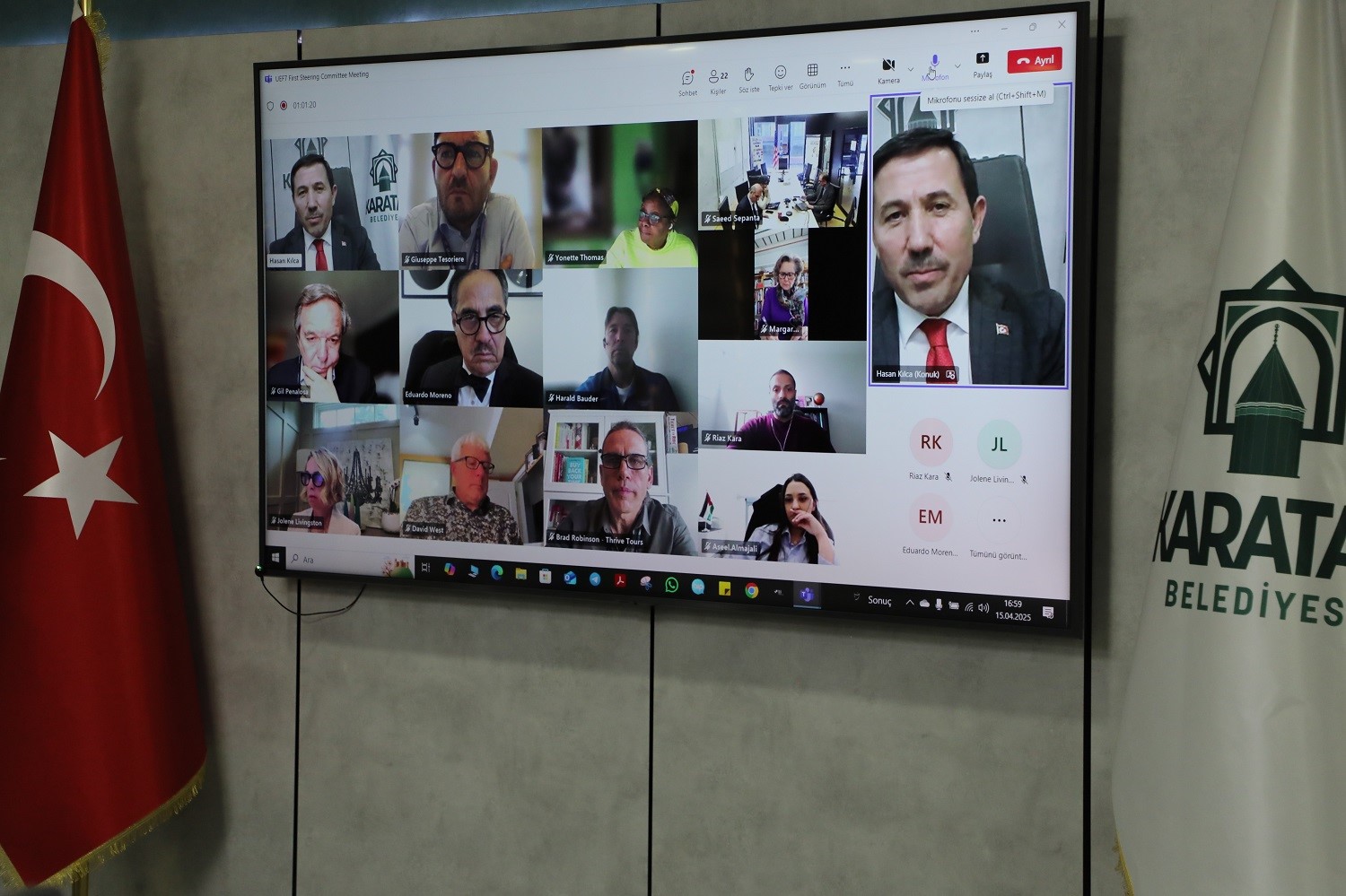 Karatay’ın vizyonu UEF7 platformunda paylaşıldı