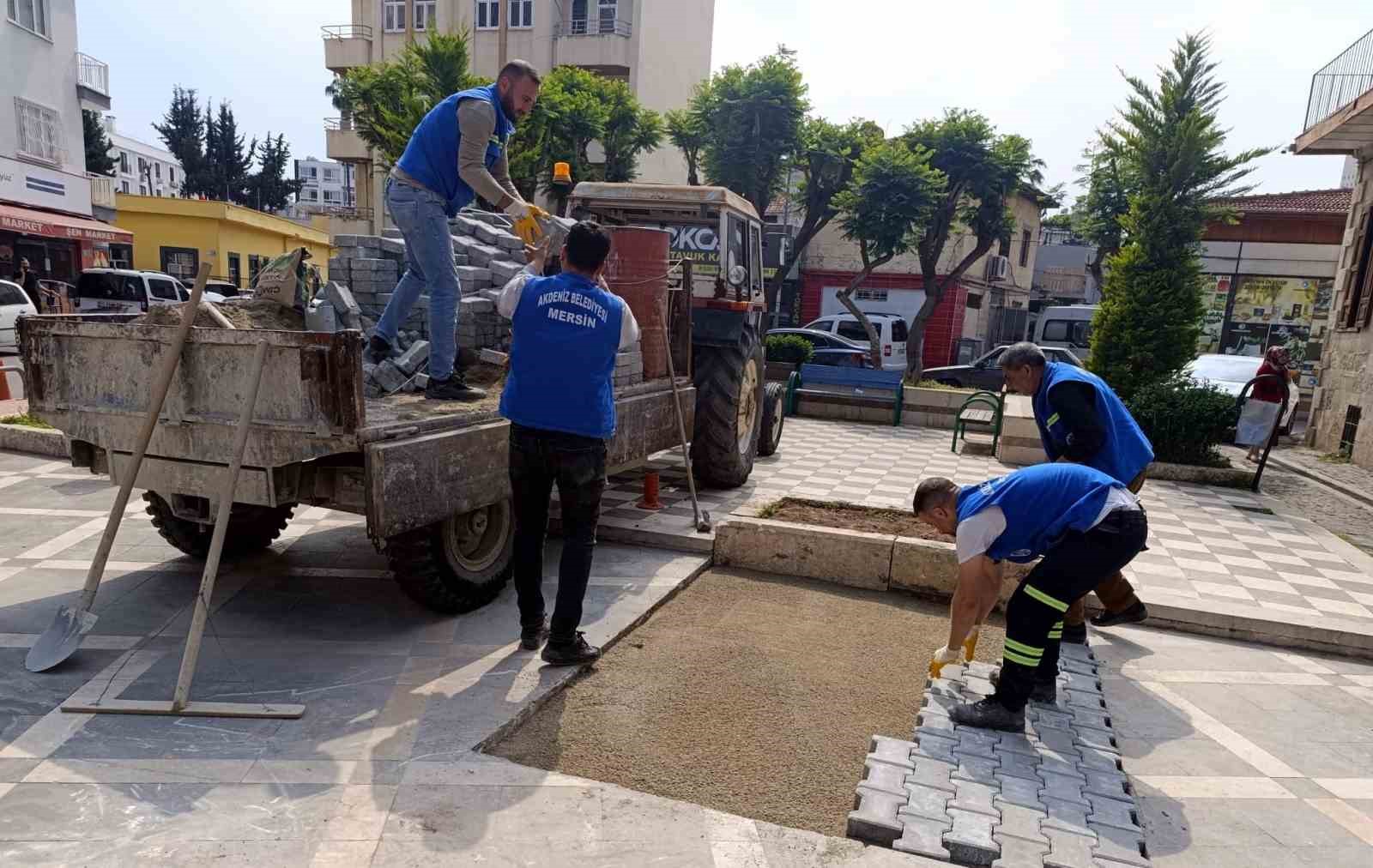 Akdeniz’de yenileme ve bakım çalışmaları sürüyor