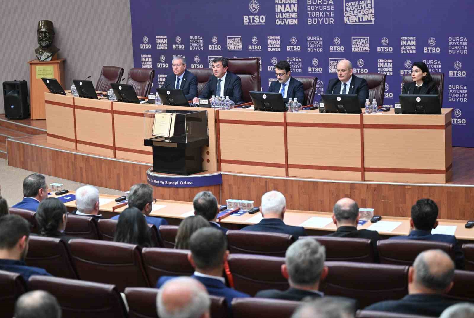 BTSO, Nisan ayında iş dünyasının gündemini belirledi