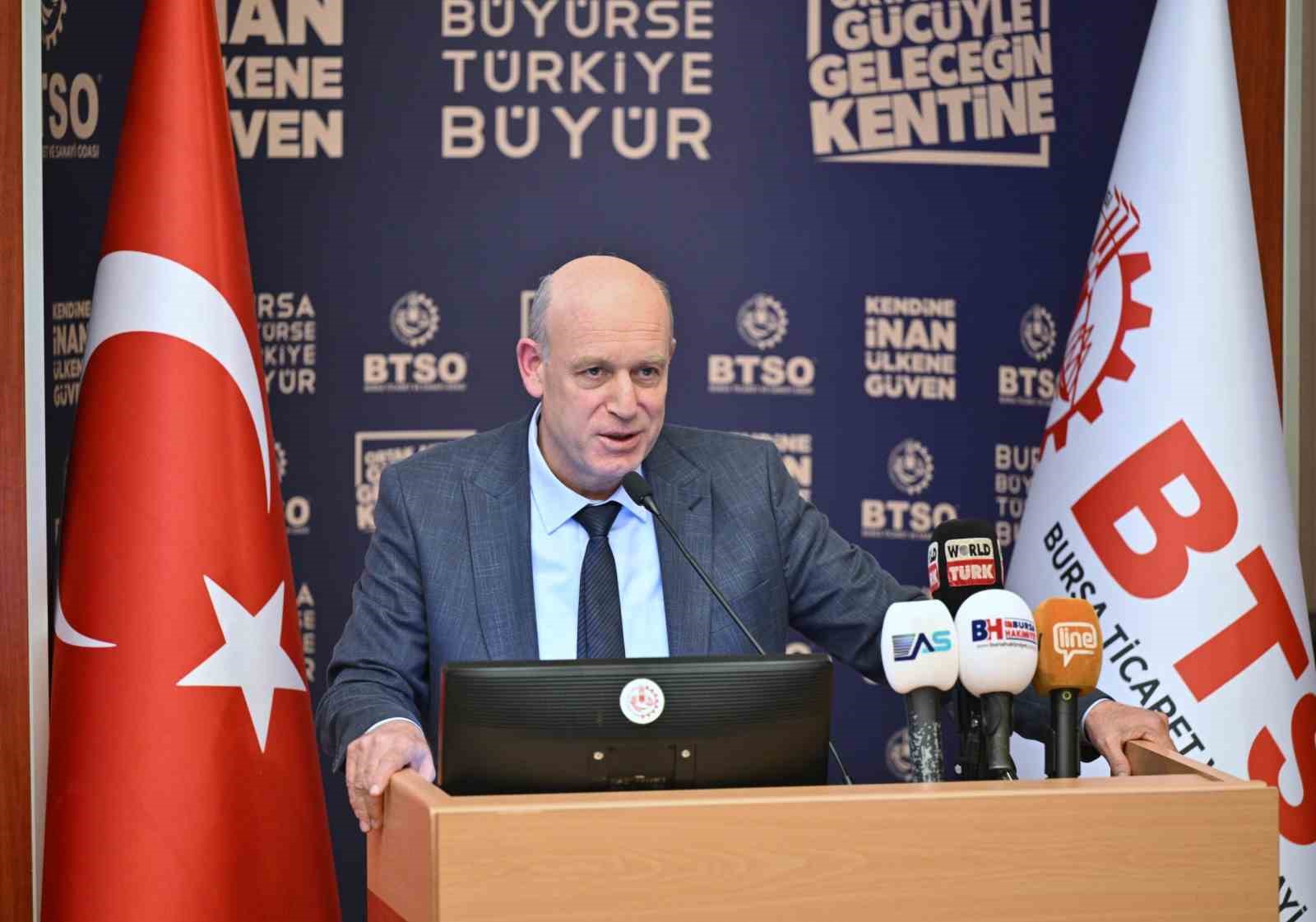 BTSO, Nisan ayında iş dünyasının gündemini belirledi