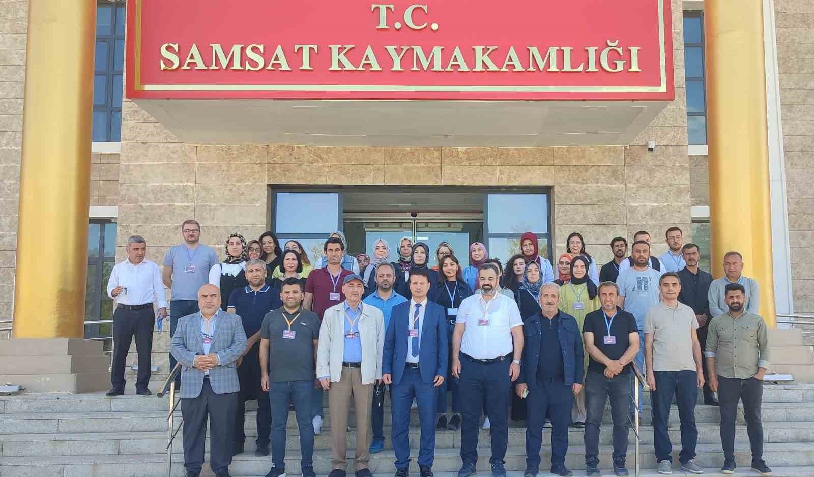 Samsat’ta Türkiye yüzyılı maarif modeli çalıştayı yapıldı.
