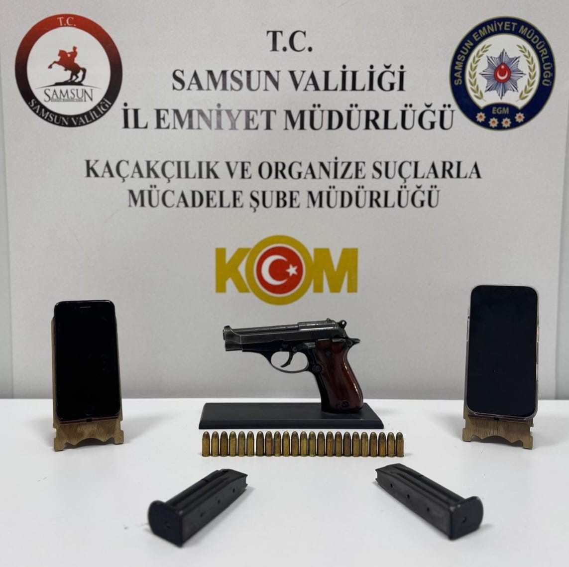 Samsun’da tefeci operasyonunda 2 gözaltı
