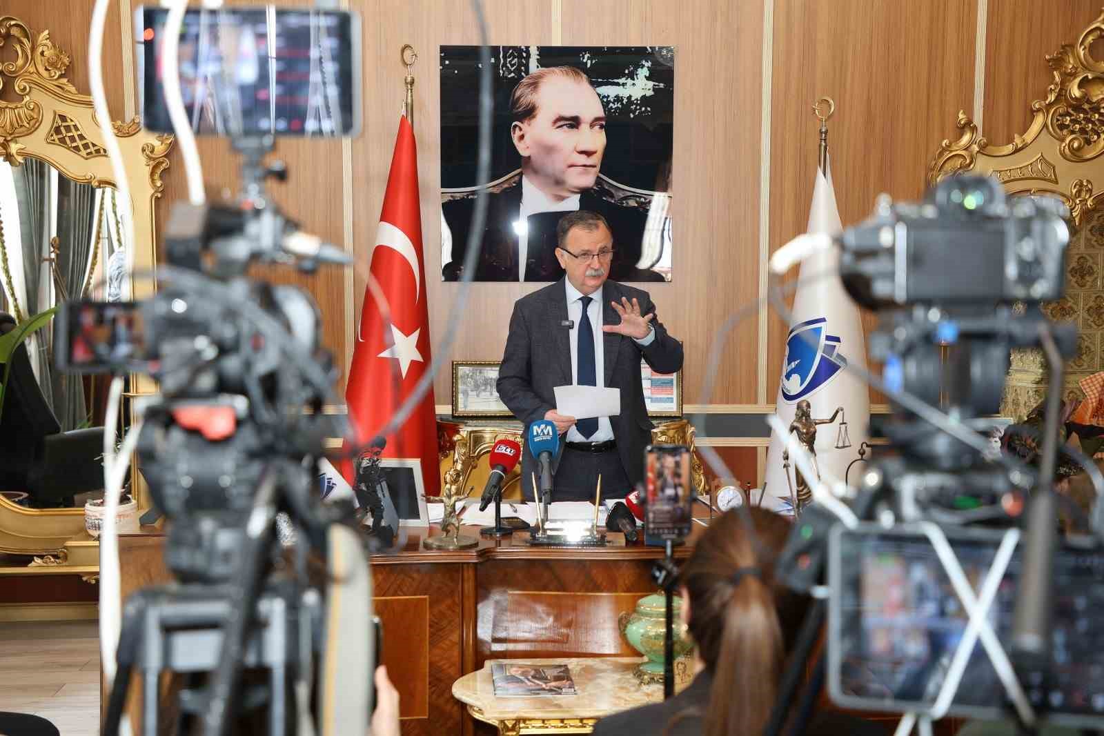 Başkan Balaban basın toplantısında iddiaları yanıtladı
