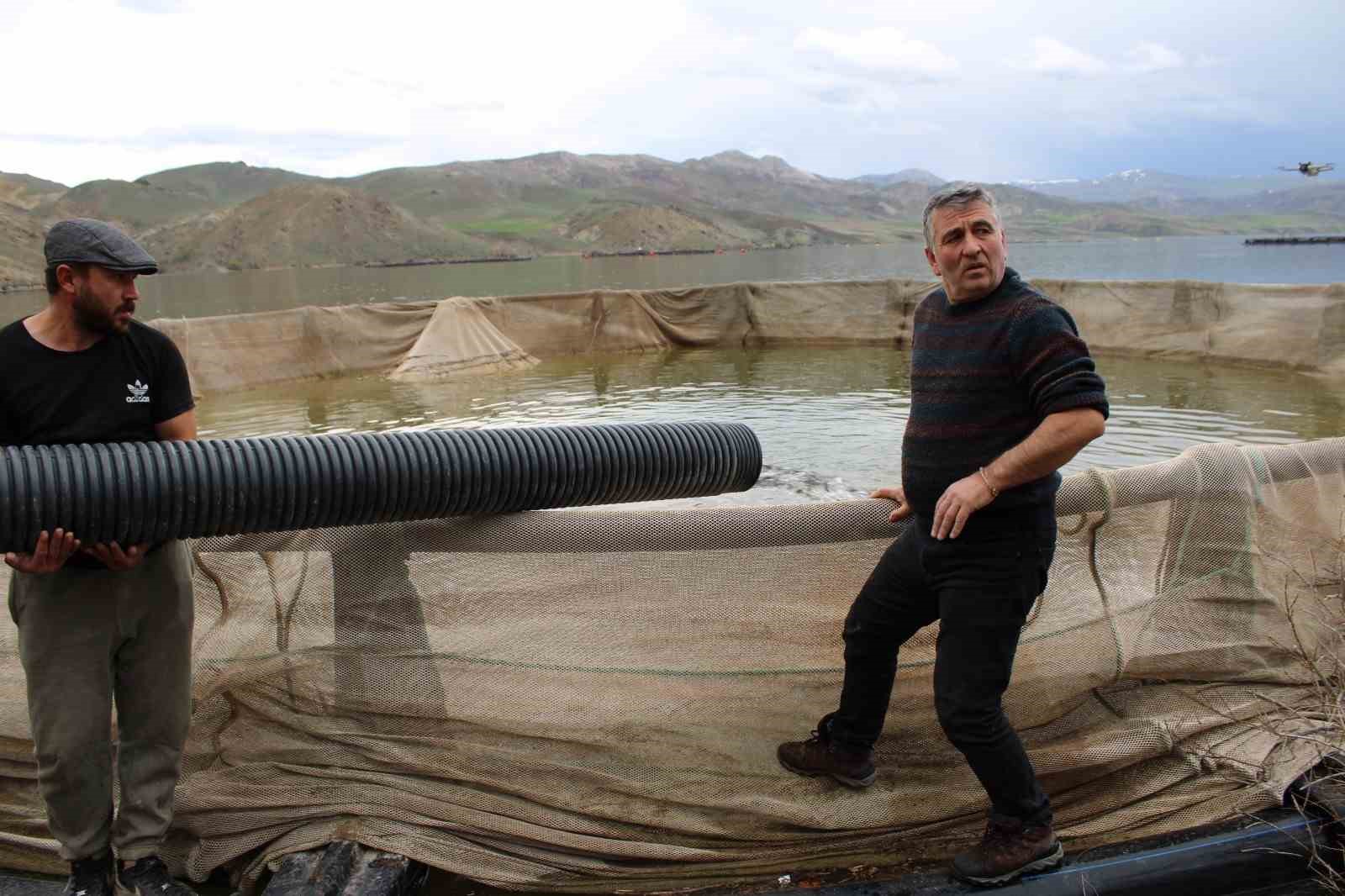 Tercan Baraj Gölüne milyonlarca yavru balık bırakılacak
