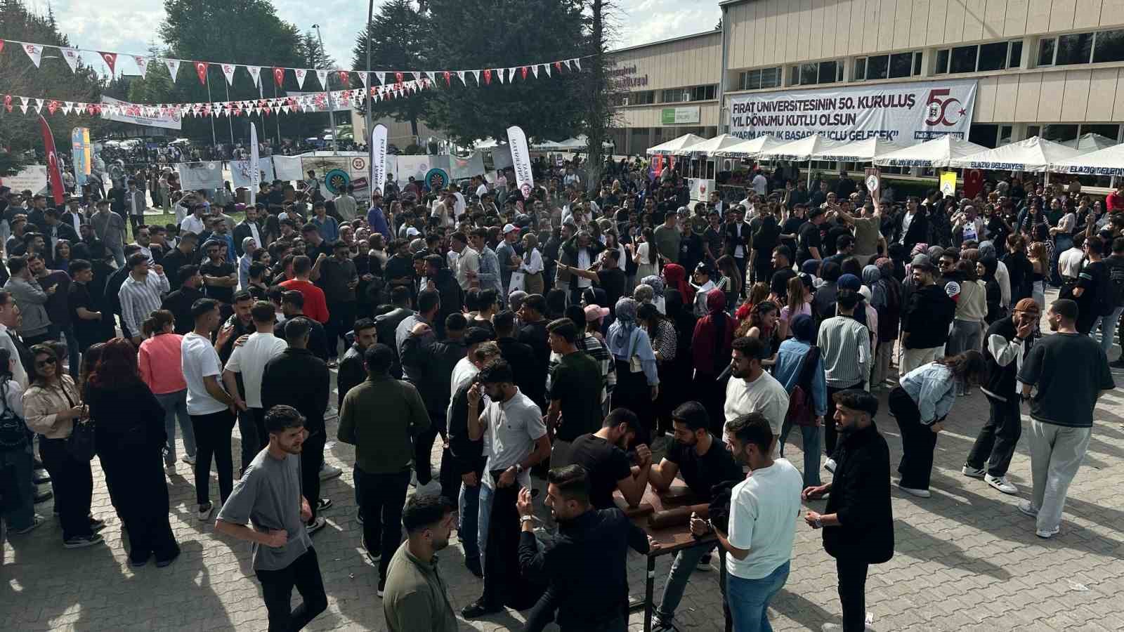 FÜ’de ’50. Yıl Bilim ve Öğrenci Festivali’  sona erdi