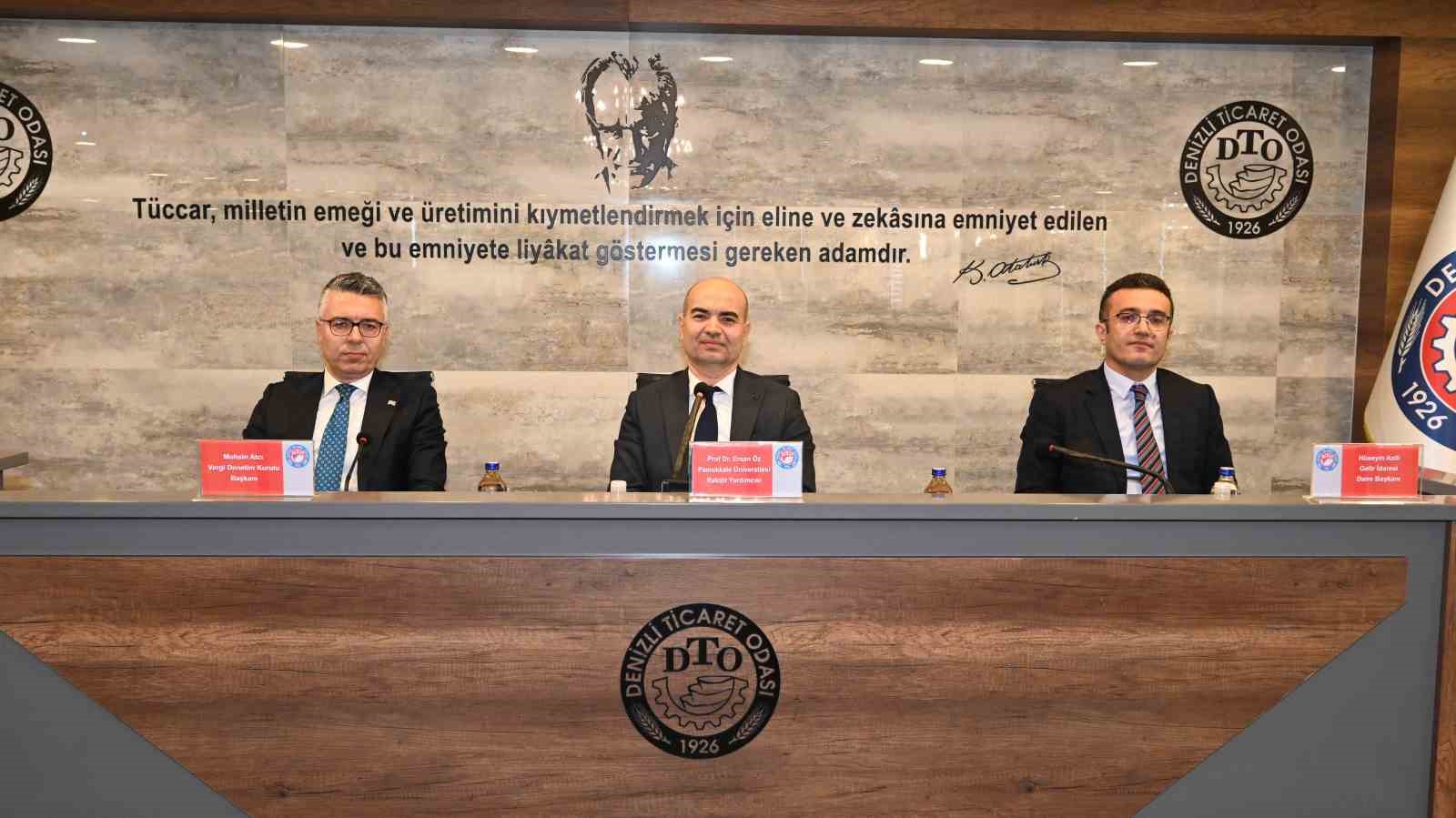 DTO’nun ’Vergi Dünyamızda Denetim ve Teknoloji’ paneli büyük ilgi gördü