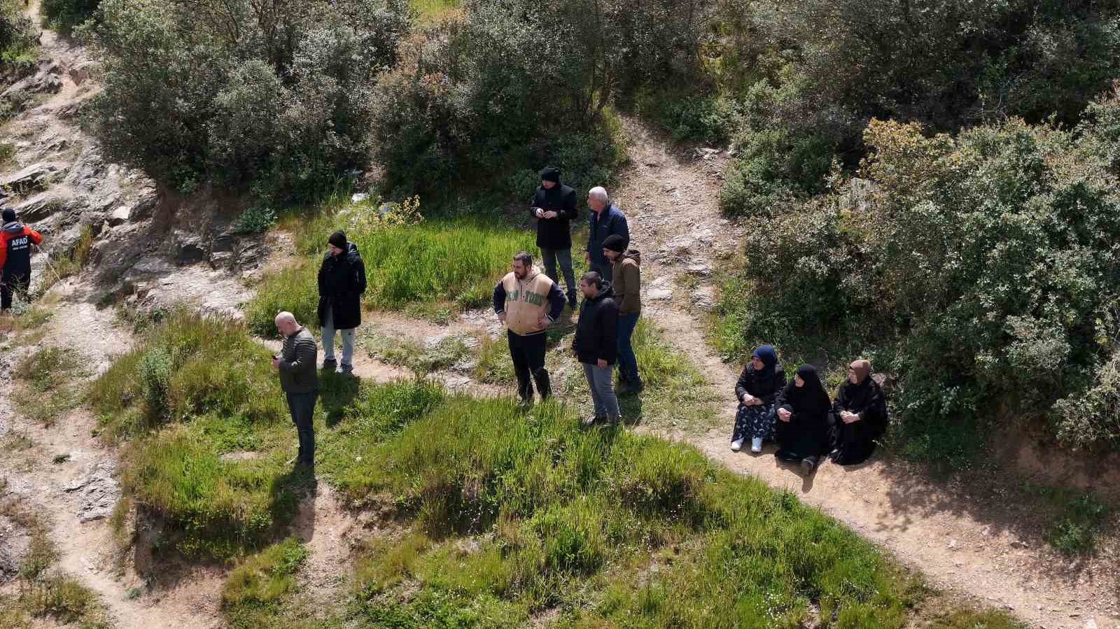 Sultangazi’de kaybolan İshak Öztürk’ü arama çalışmaları havadan görüntülendi