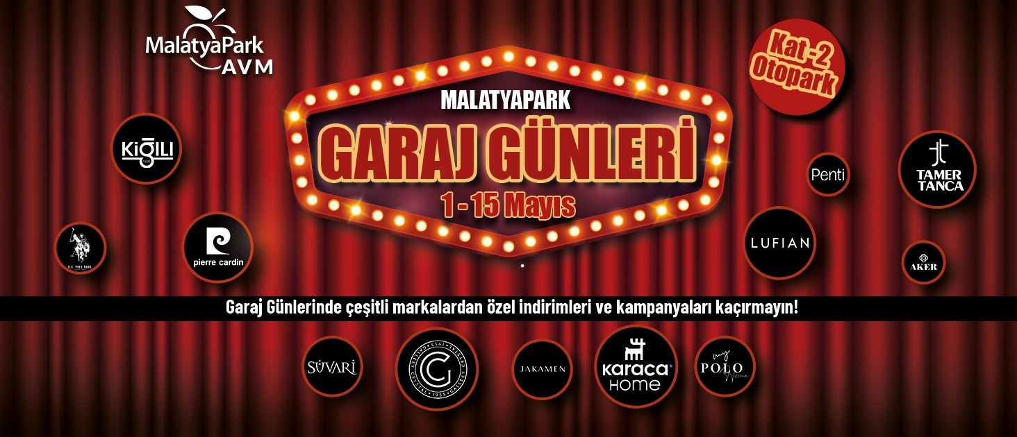 MalatyaPark AVM’de "Garaj Günleri" başlıyor