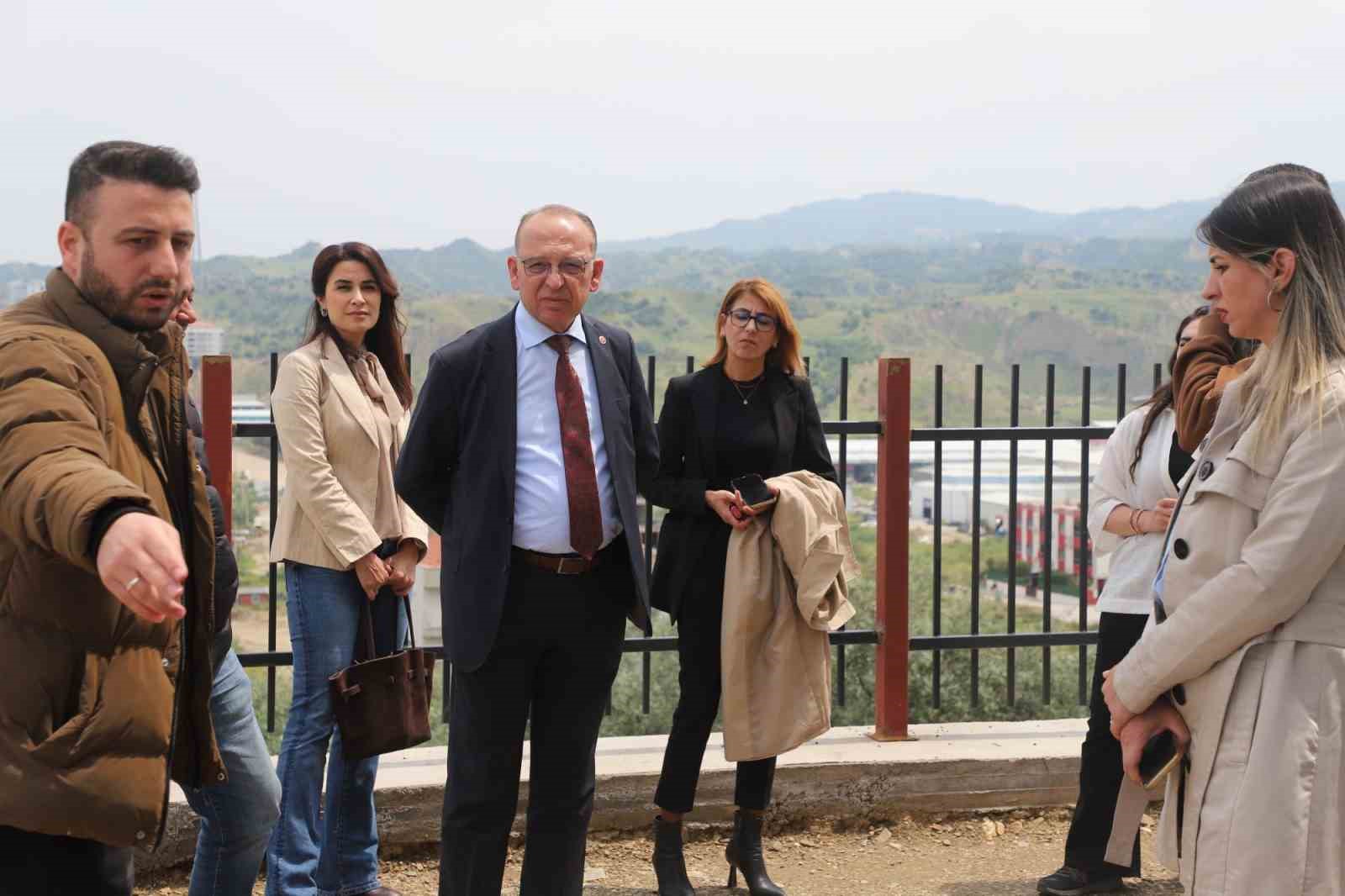 Başkan Akın’dan Selvilitepe Spor Kompleksi’nde inceleme