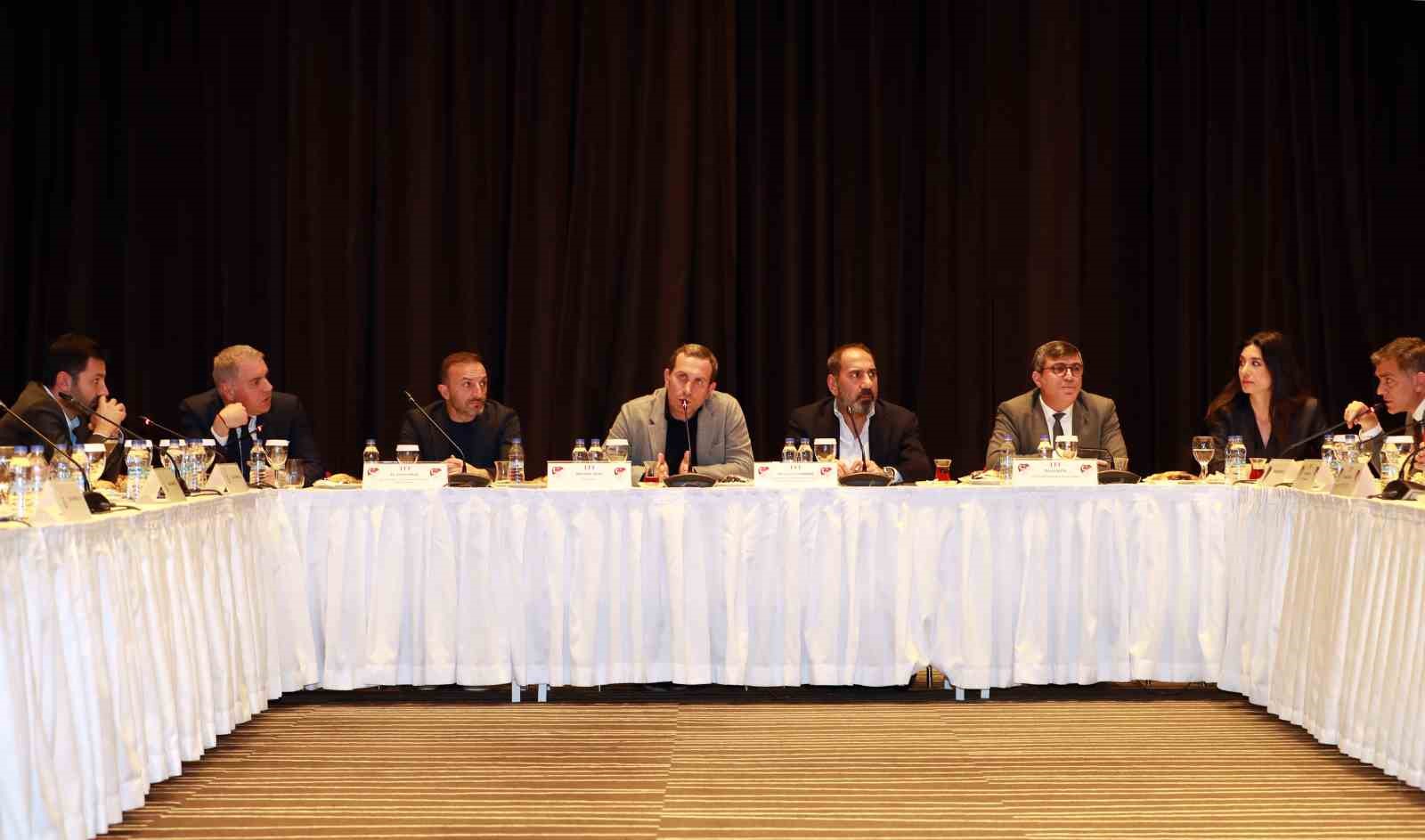 Ziraat Türkiye Kupası Finali Organizasyon Toplantısı, Riva’da düzenlendi