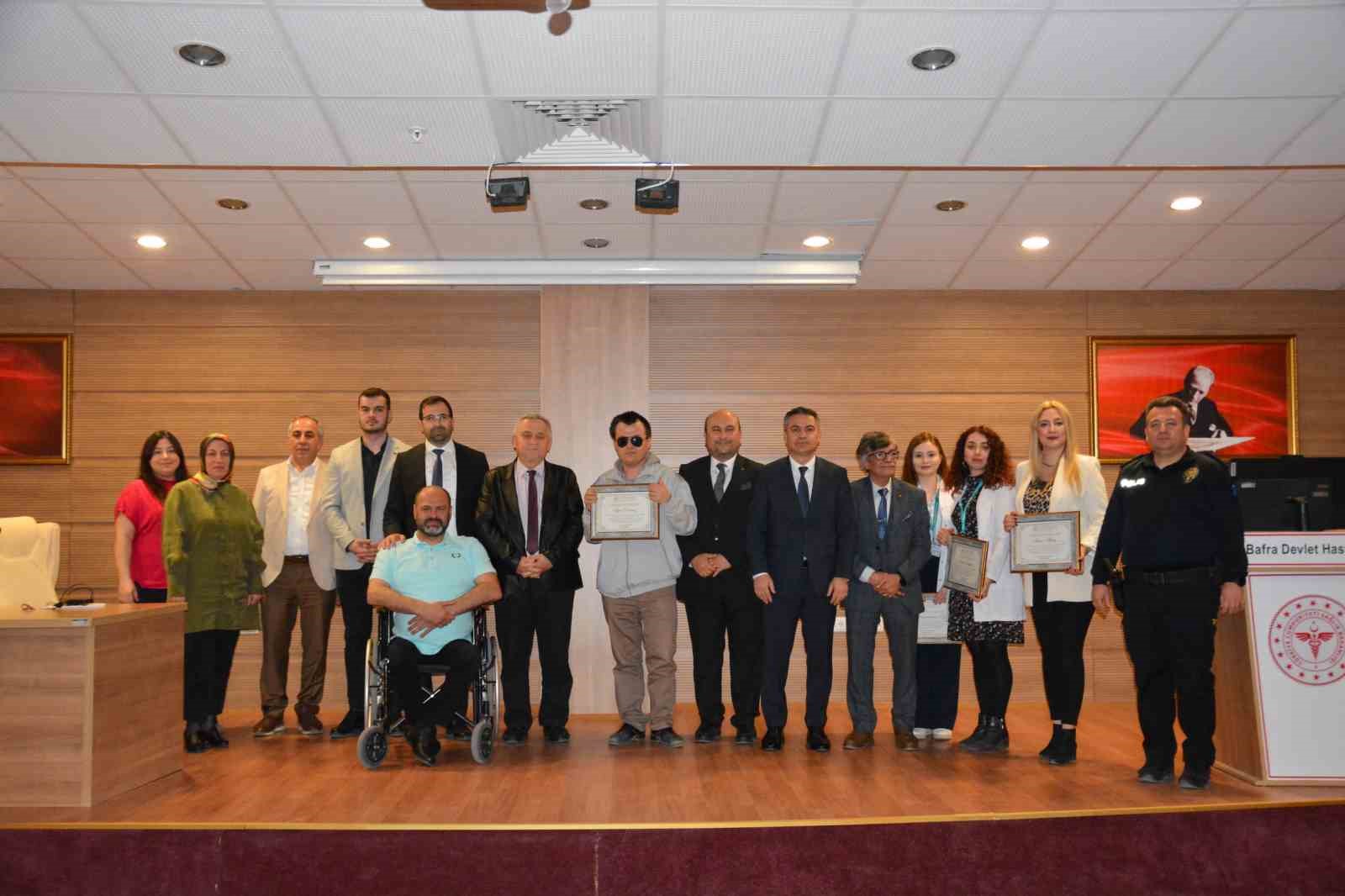 Bafra Devlet Hastanesi’nde "Engelden Başarıya Uzanan Yol"