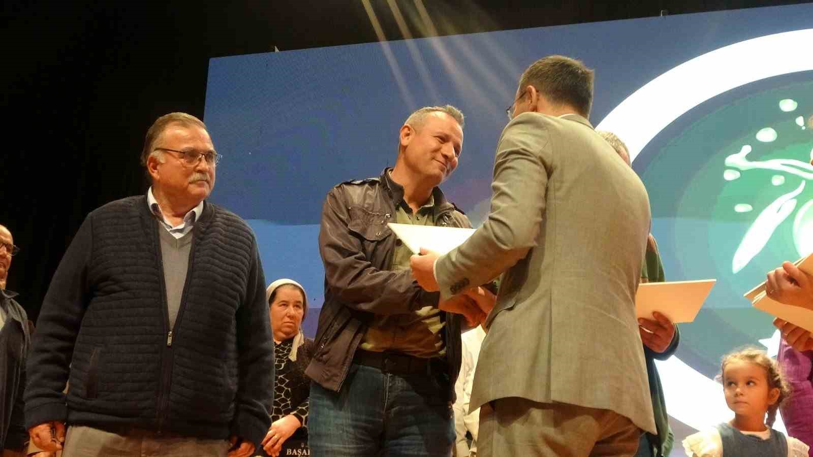 Muğla’da 6. Zeytinyağı kalite yarışması ödülleri sahiplerini buldu