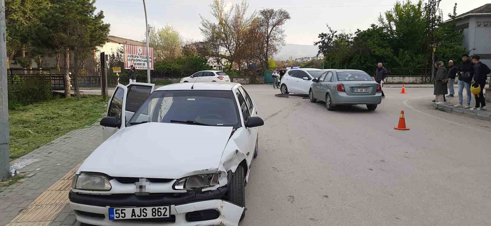 Samsun’da trafik kazası: 4 yaralı