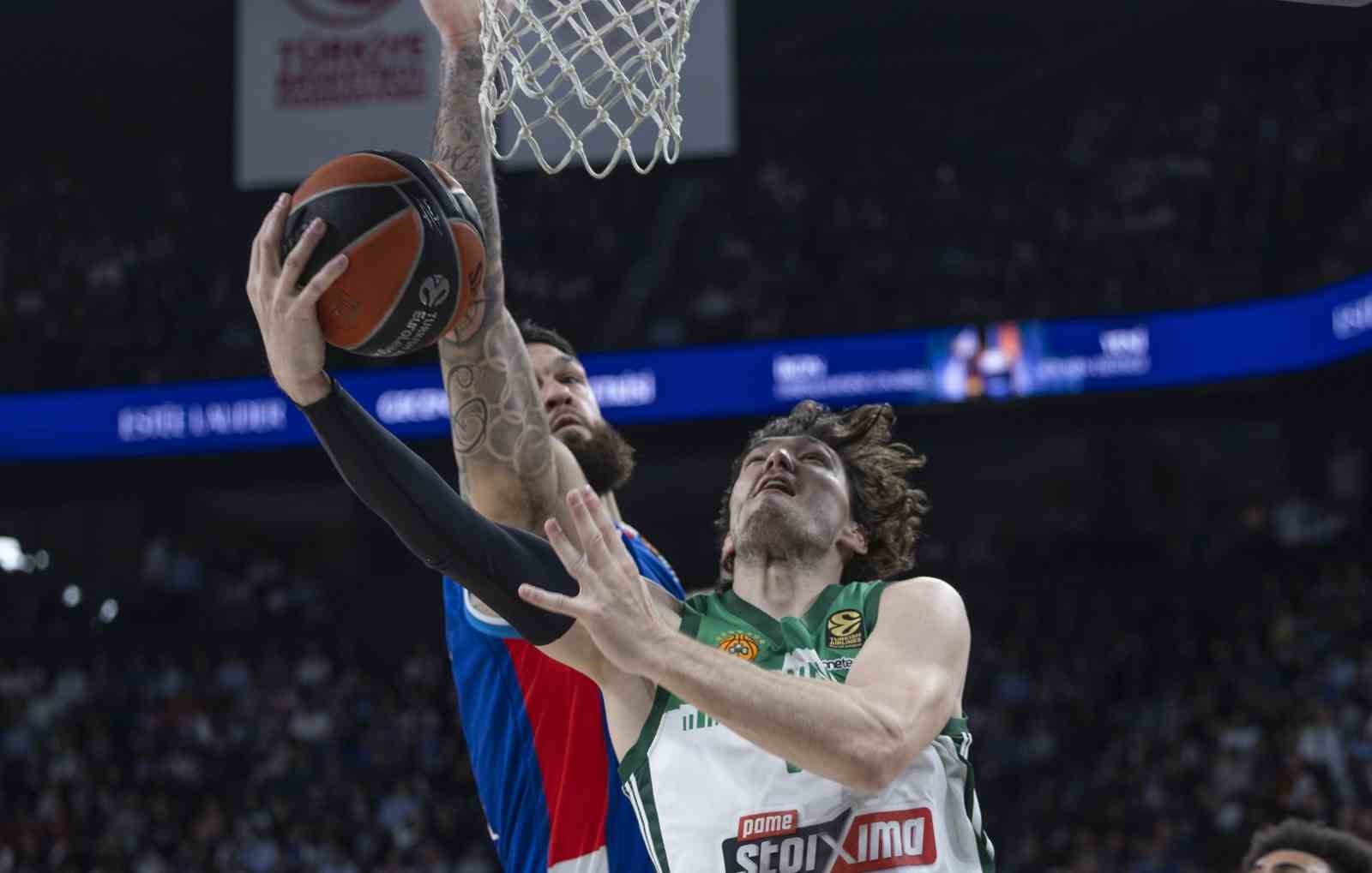 THY Euroleague: A. Efes: 77 - Panathianaikos: 81