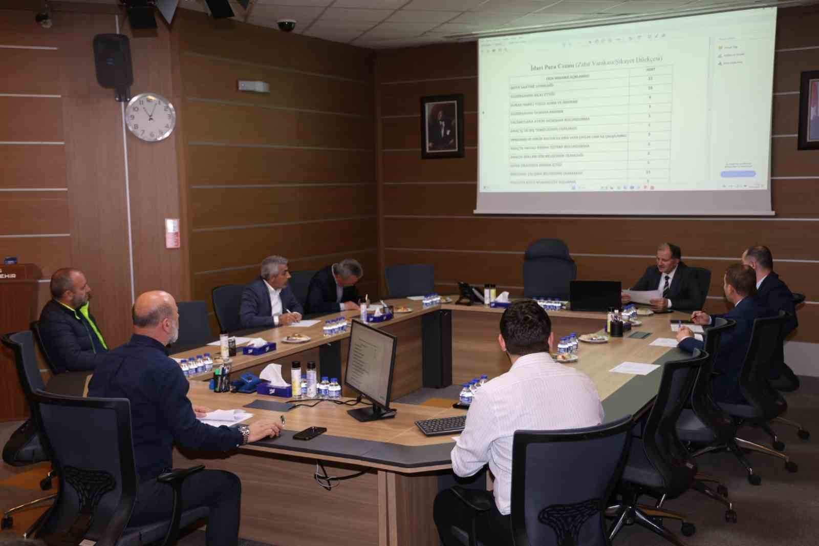 9 toplu taşıma aracı trafikten men edildi