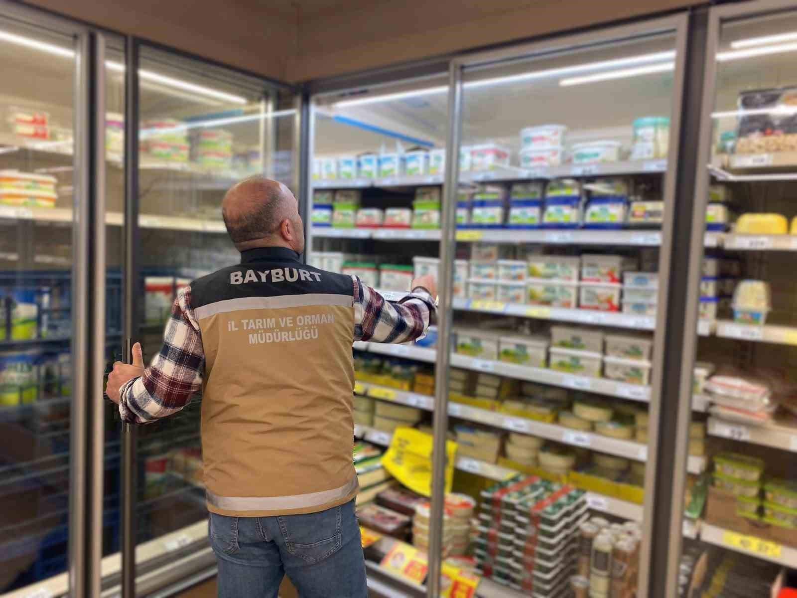 Bayburt’ta gıda denetimleri devam ediyor