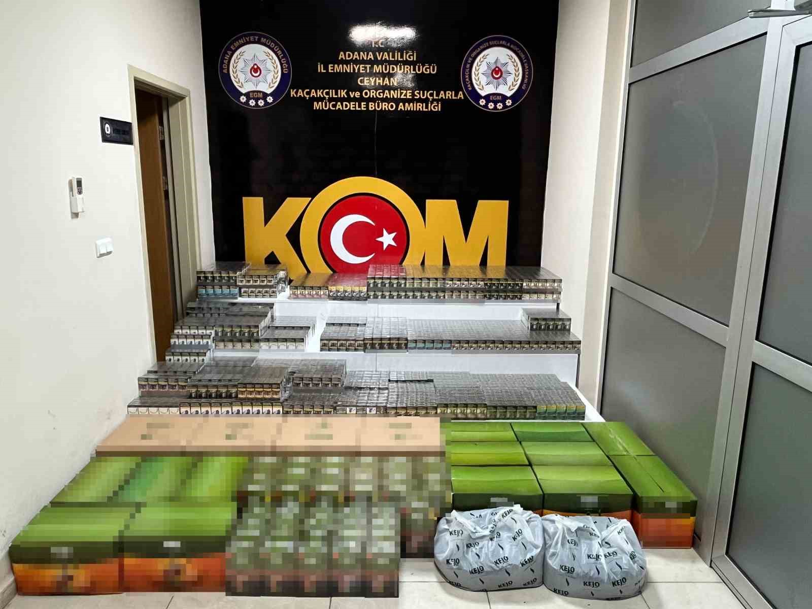 4 milyon TL değerinde 180 kilogram tütün ele geçirildi: 3 gözaltı