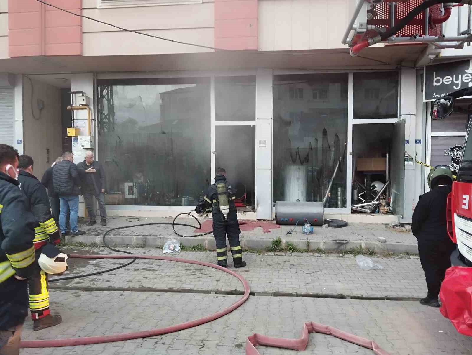 &Ccedil;arşamba&rsquo;da korkutan yangın
