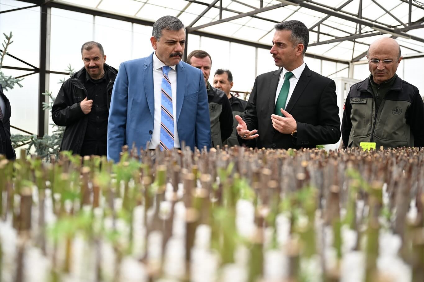 Vali Çiftçi, Orman Bölge Müdürlüğünü ziyaret eti