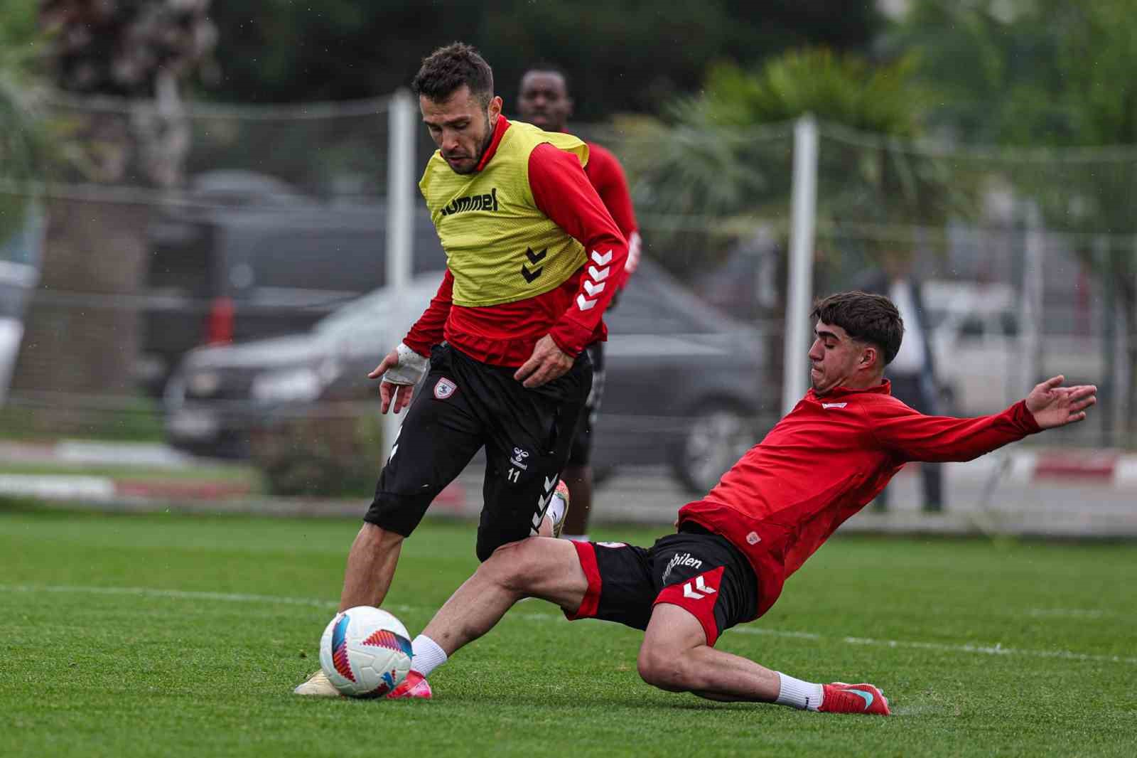 Samsunspor, Eyüpspor maçının hazırlıklarını sürdürdü