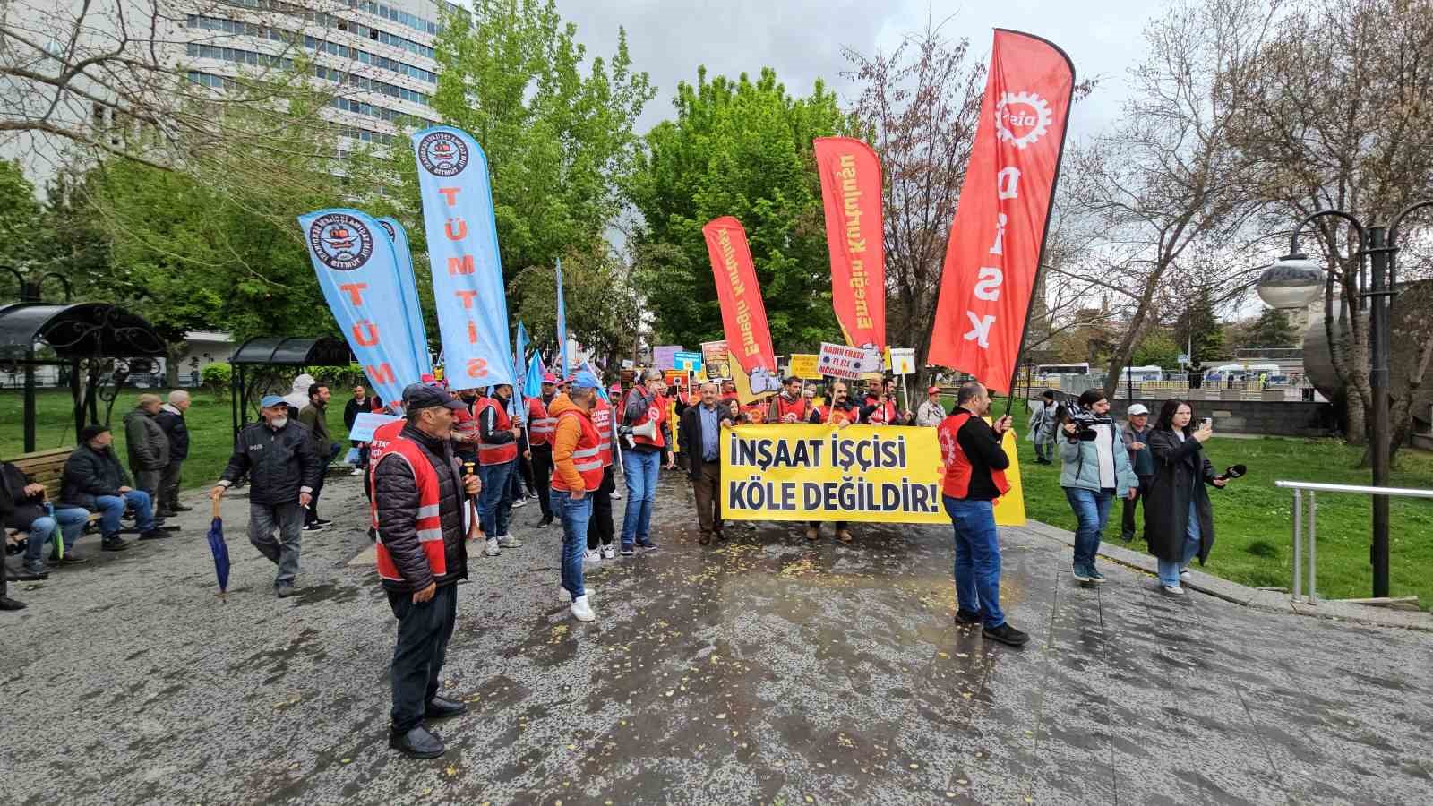 Kayseri’de 1 Mayıs coşkusu 